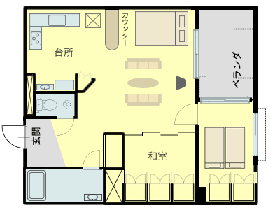 マンスリーデラックス、見取り図